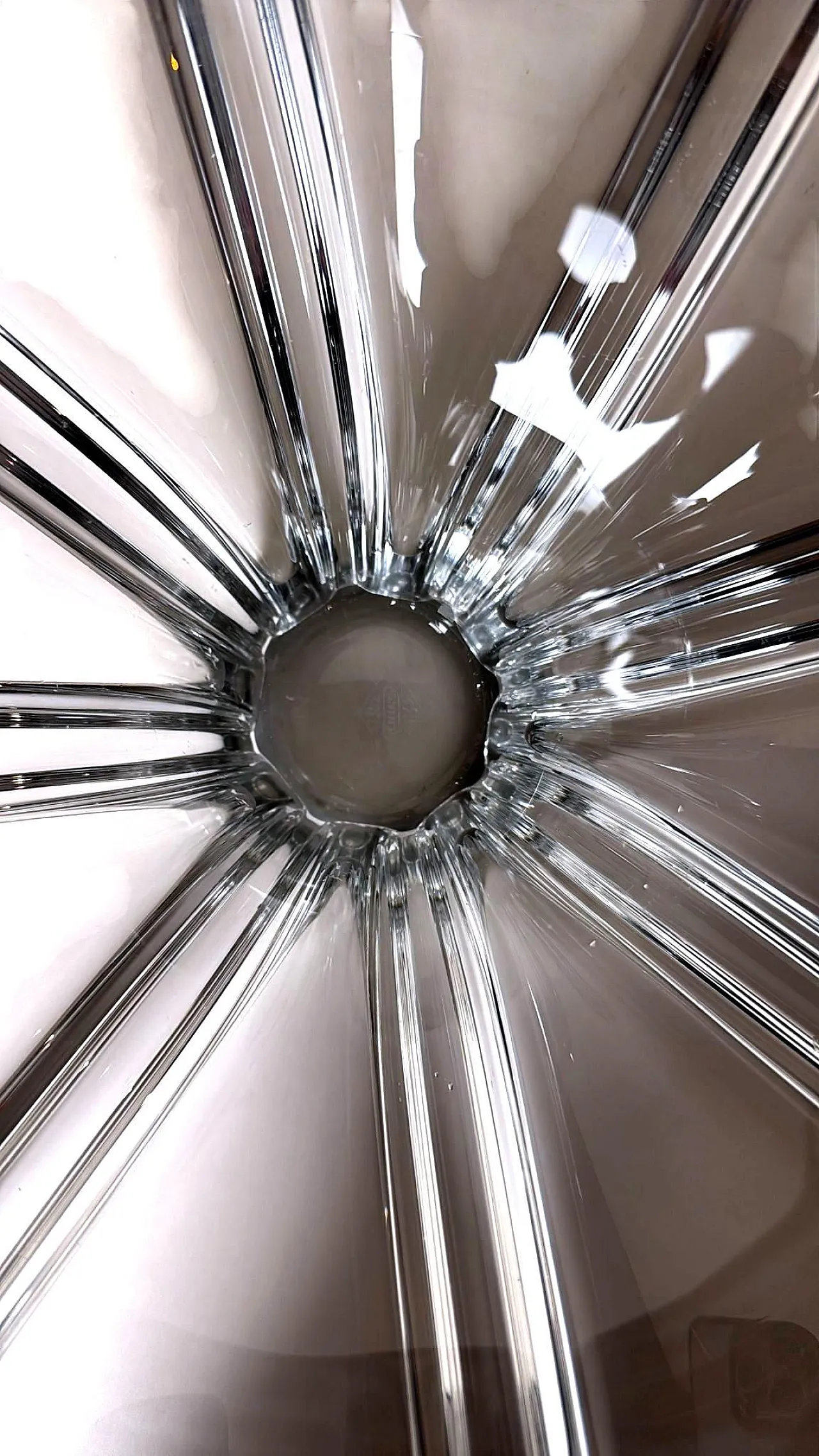 Centrotavola in cristallo di Art Vannes, anni '60 15