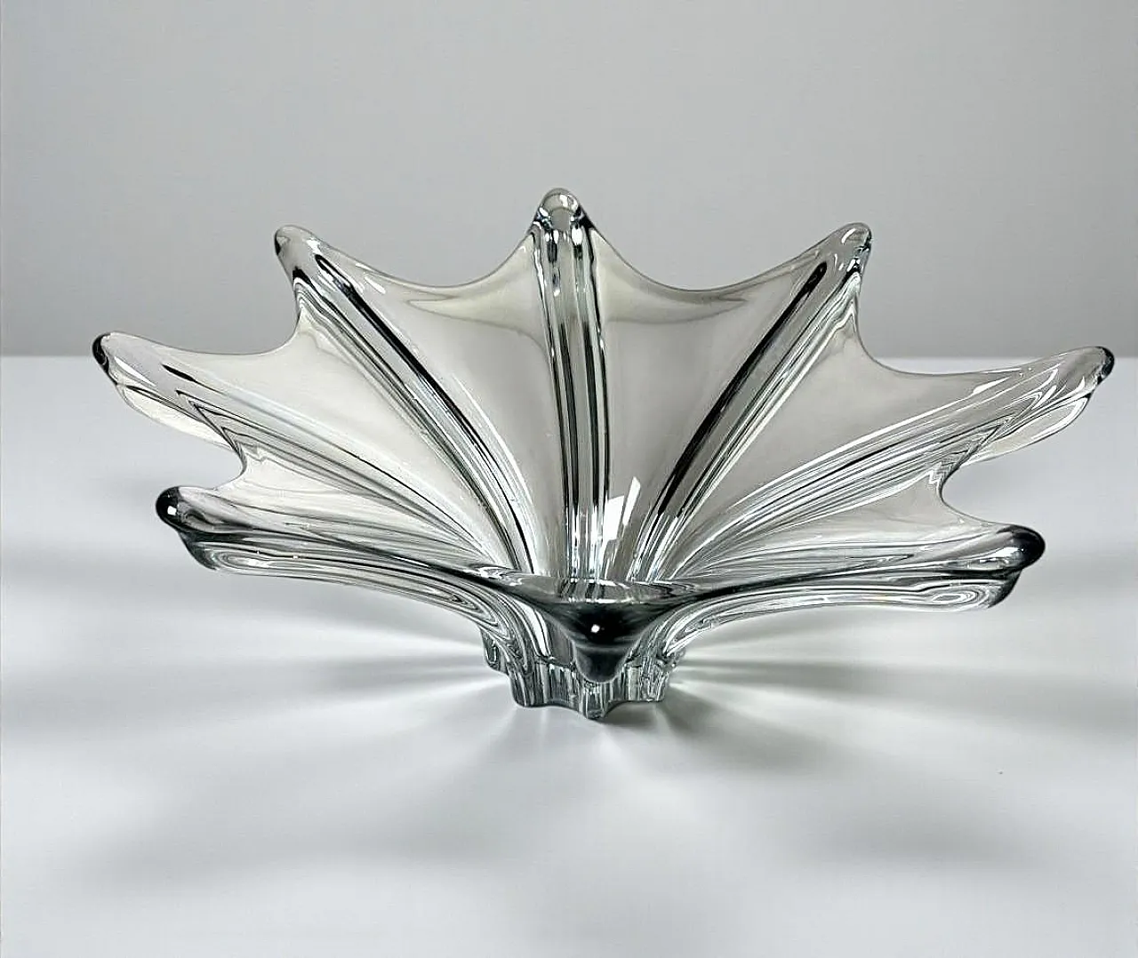 Centrotavola in cristallo di Art Vannes, anni '60 18