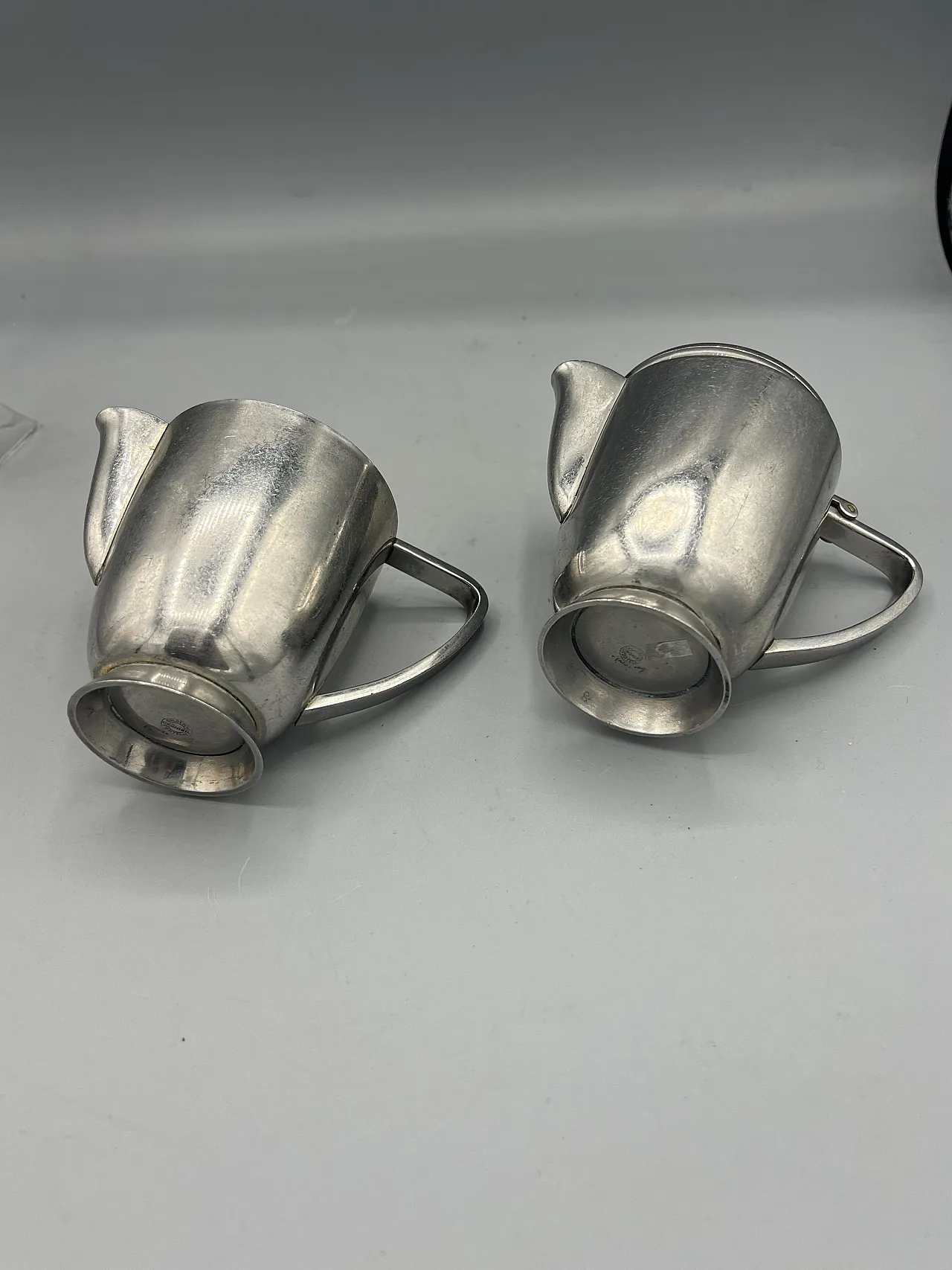 Coffee maker and milk jug by Giò Ponti for Fratelli Calderoni, 50s 4