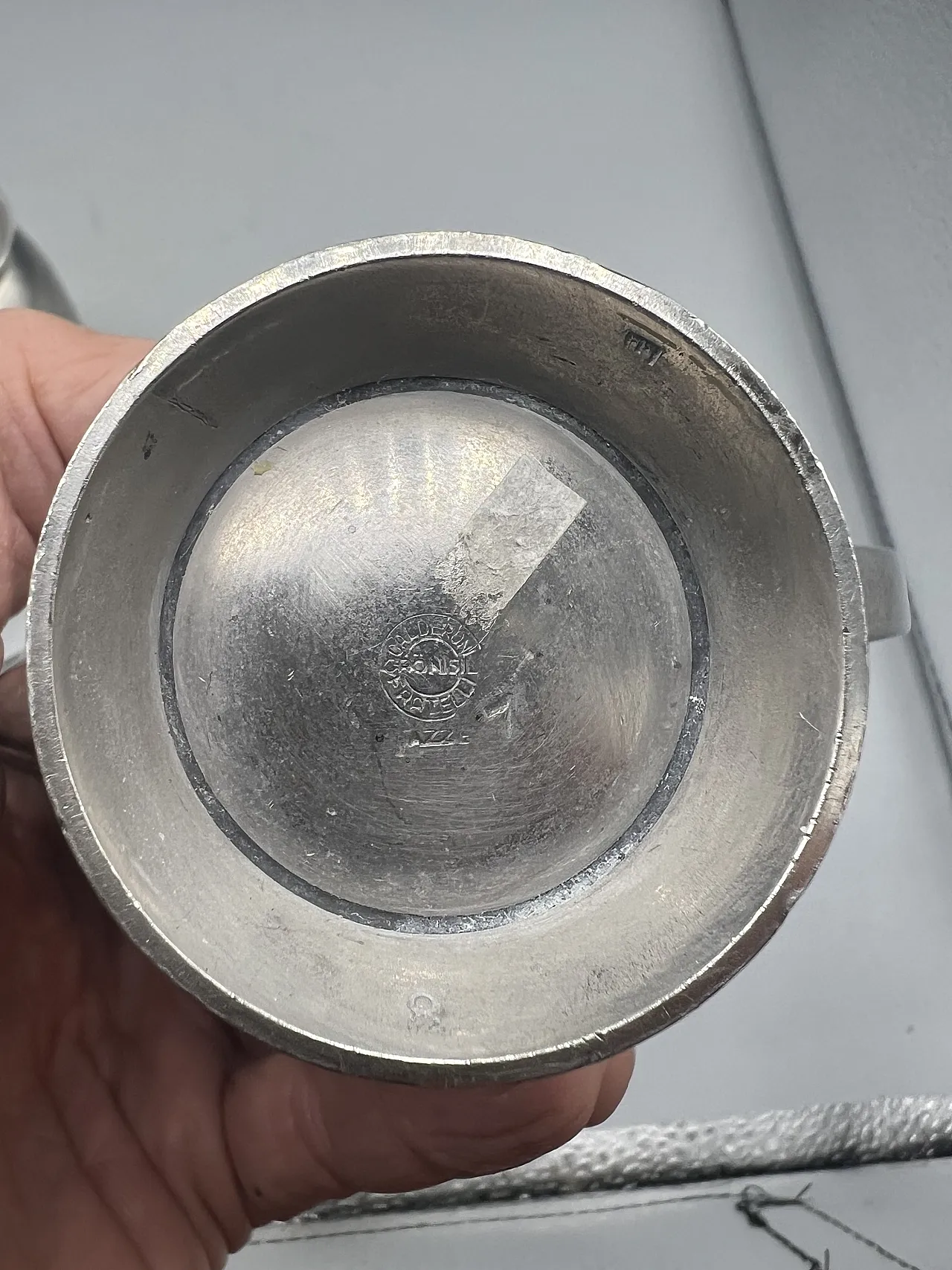 Coffee maker and milk jug by Giò Ponti for Fratelli Calderoni, 50s 5