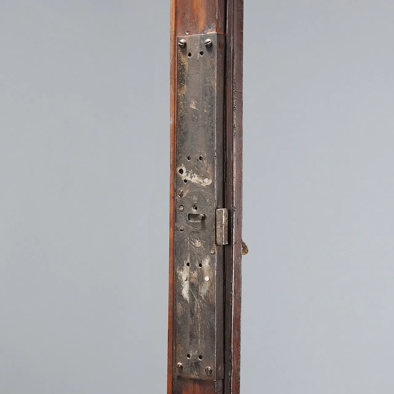 Vetrina Impero in noce con ante in vetro, primo '800 4