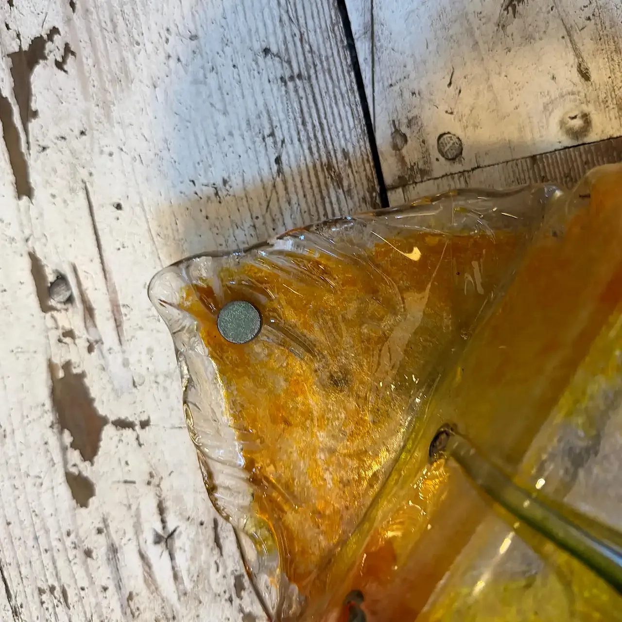 Pair of Murano glass chandeliers by Mazzega, 1970s 7