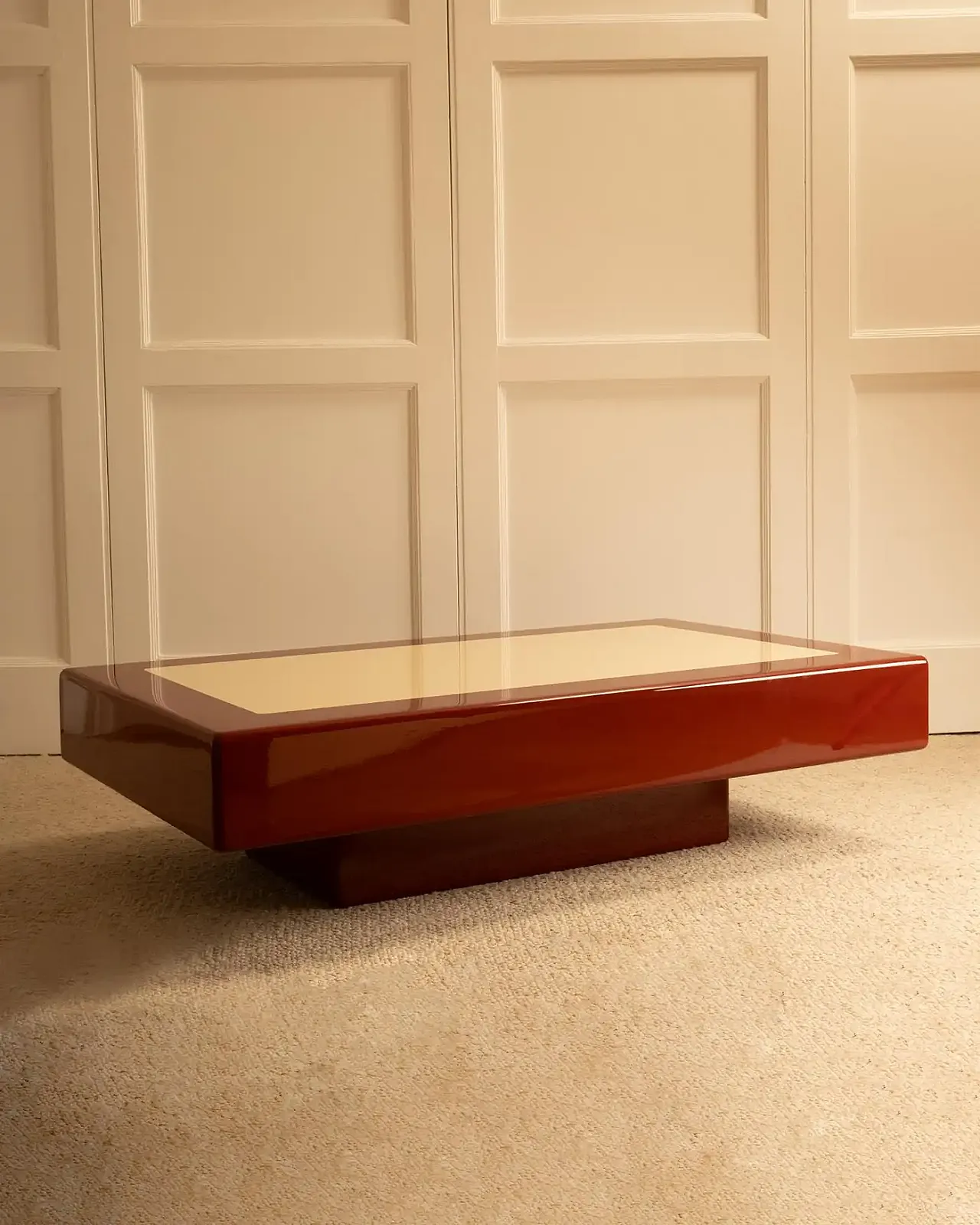 Tavolino laccato, anni '70 2