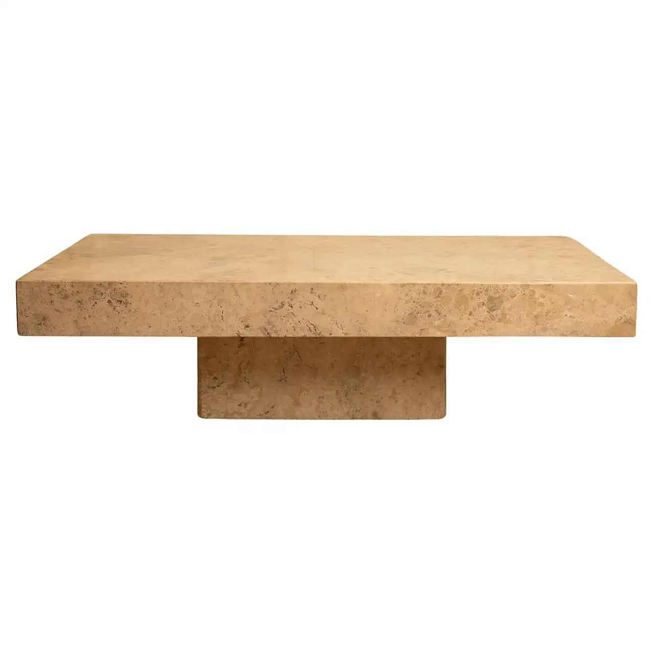 Tavolino da caffè in marmo, anni '70 1