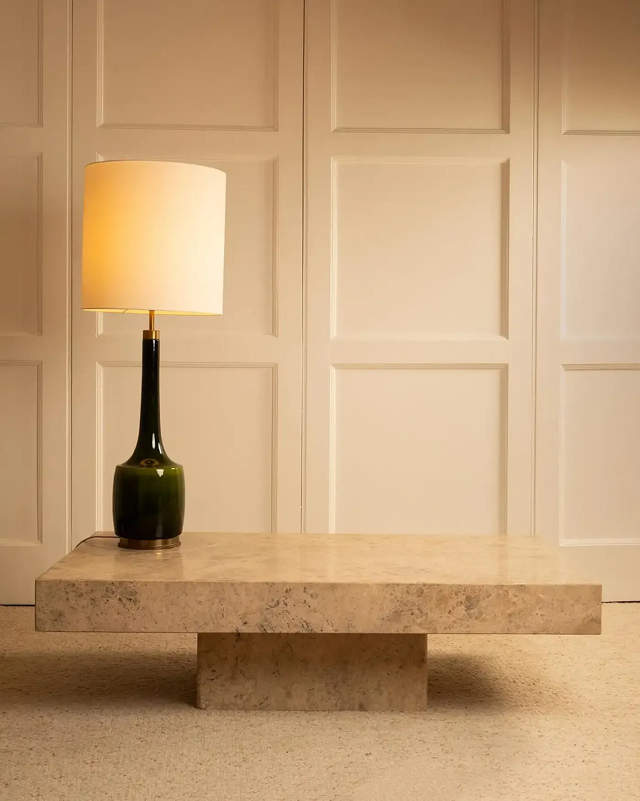 Tavolino da caffè in marmo, anni '70 7