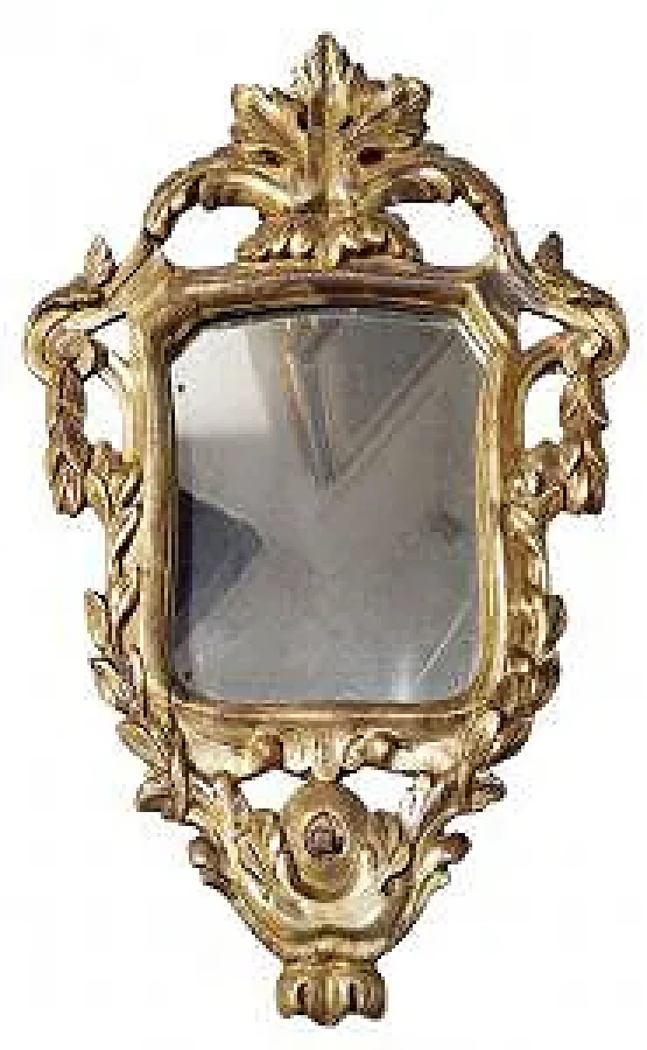 4 Specchiere dorate Luigi XV, '700 8