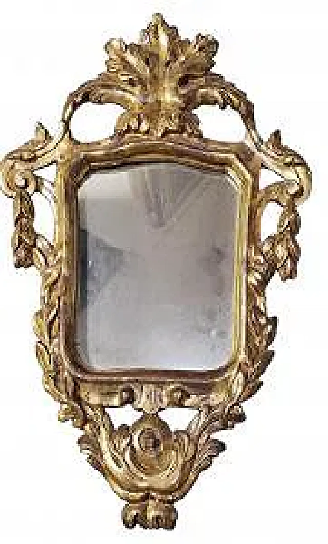 4 Specchiere dorate Luigi XV, '700 9