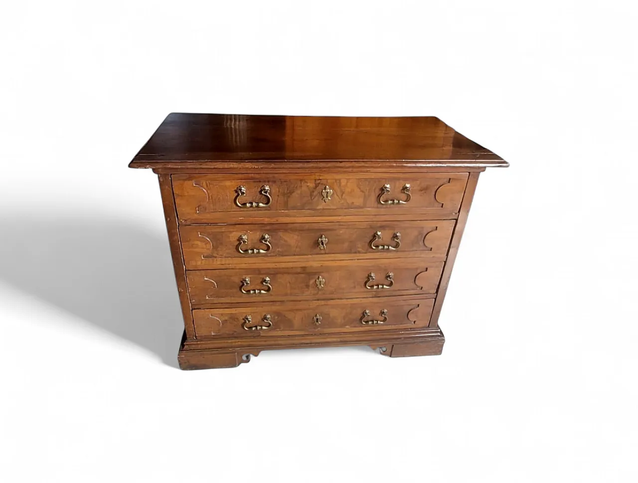 Cassettiera in noce massello, '600 12