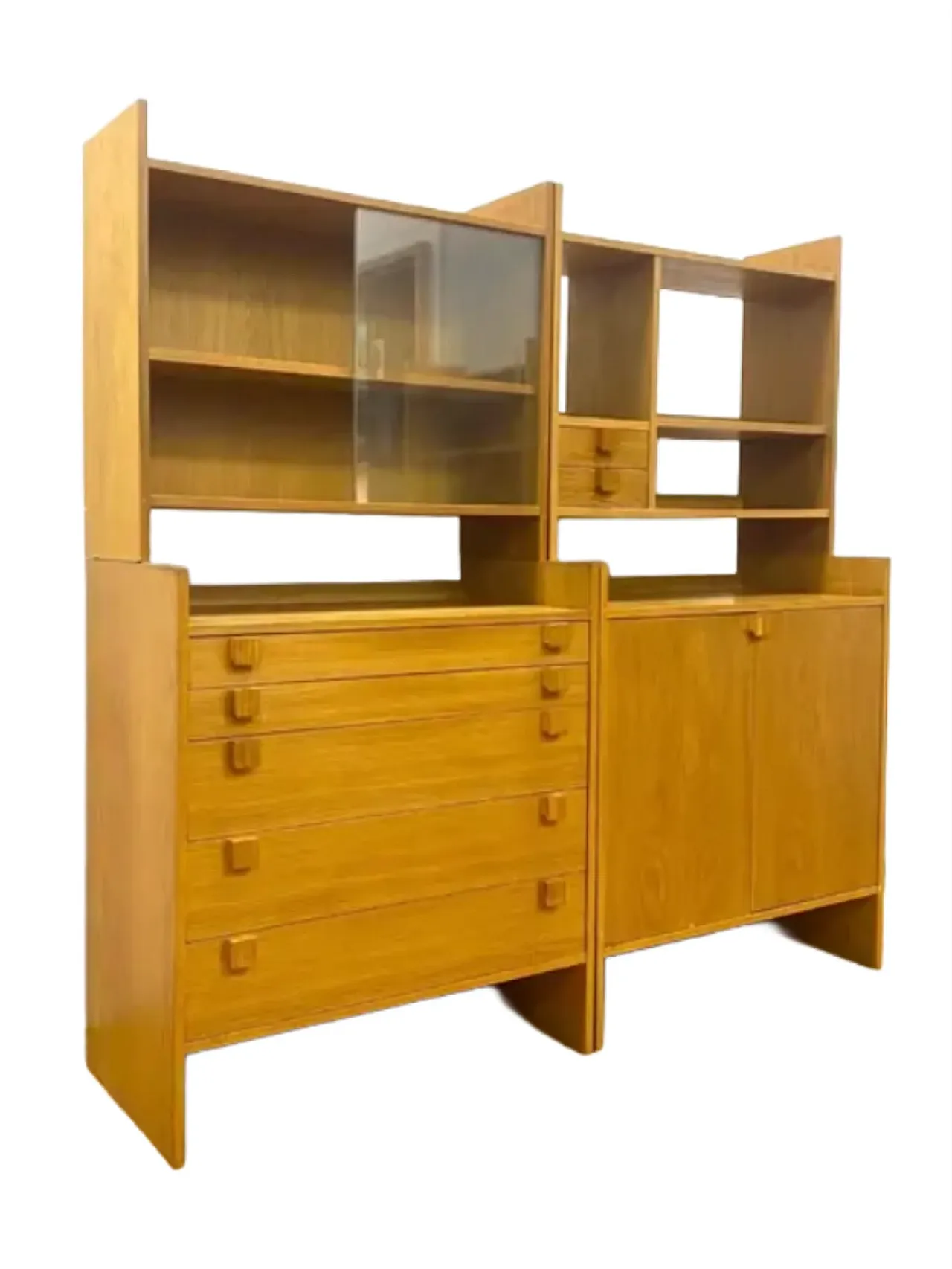 Cassettiera modulare con estensione, ÚLUV, anni '60 1