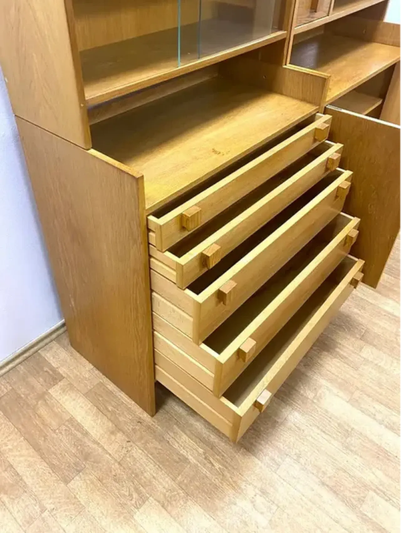 Cassettiera modulare con estensione, ÚLUV, anni '60 5