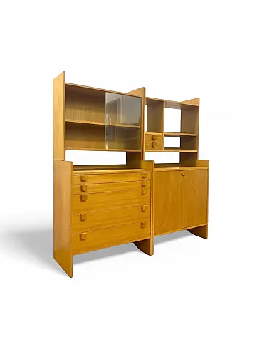 Cassettiera modulare con estensione, ÚLUV, anni '60