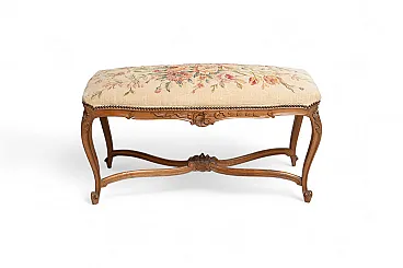 Panchetta Napoleone III in massello di noce, '800