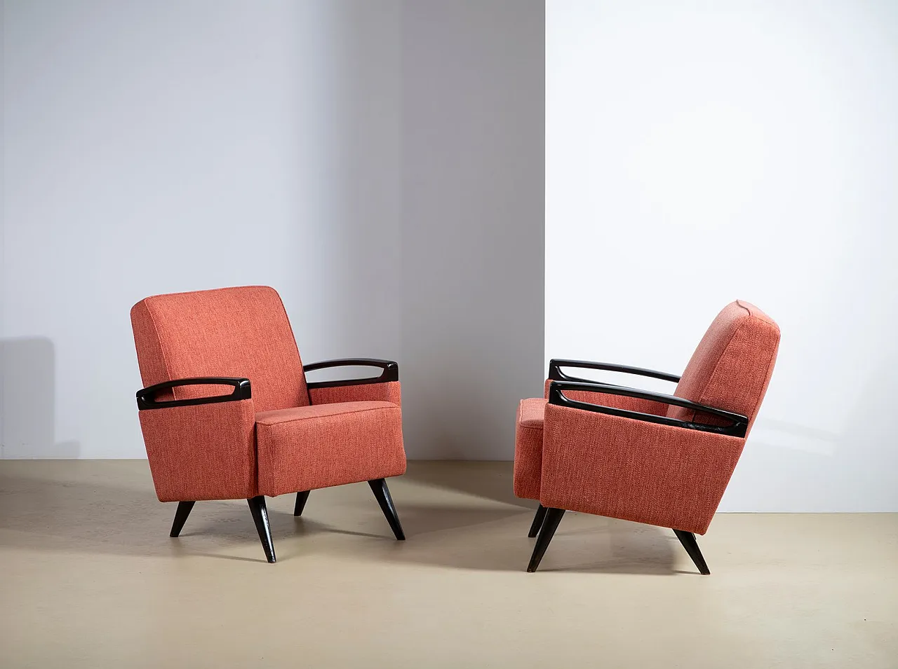 Coppia di poltrone, anni '50 1