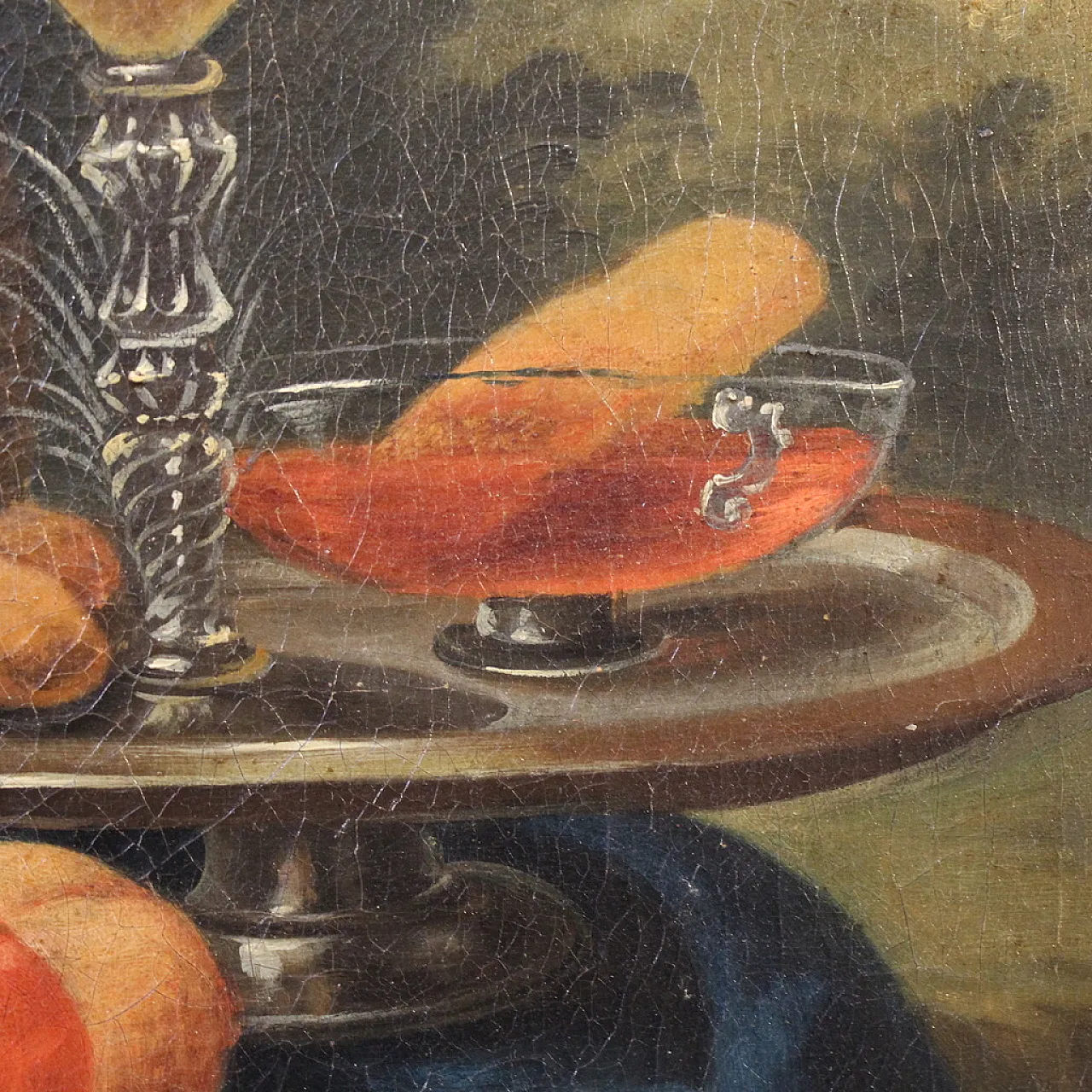 Quadro italiano natura morta con frutta, '600 15