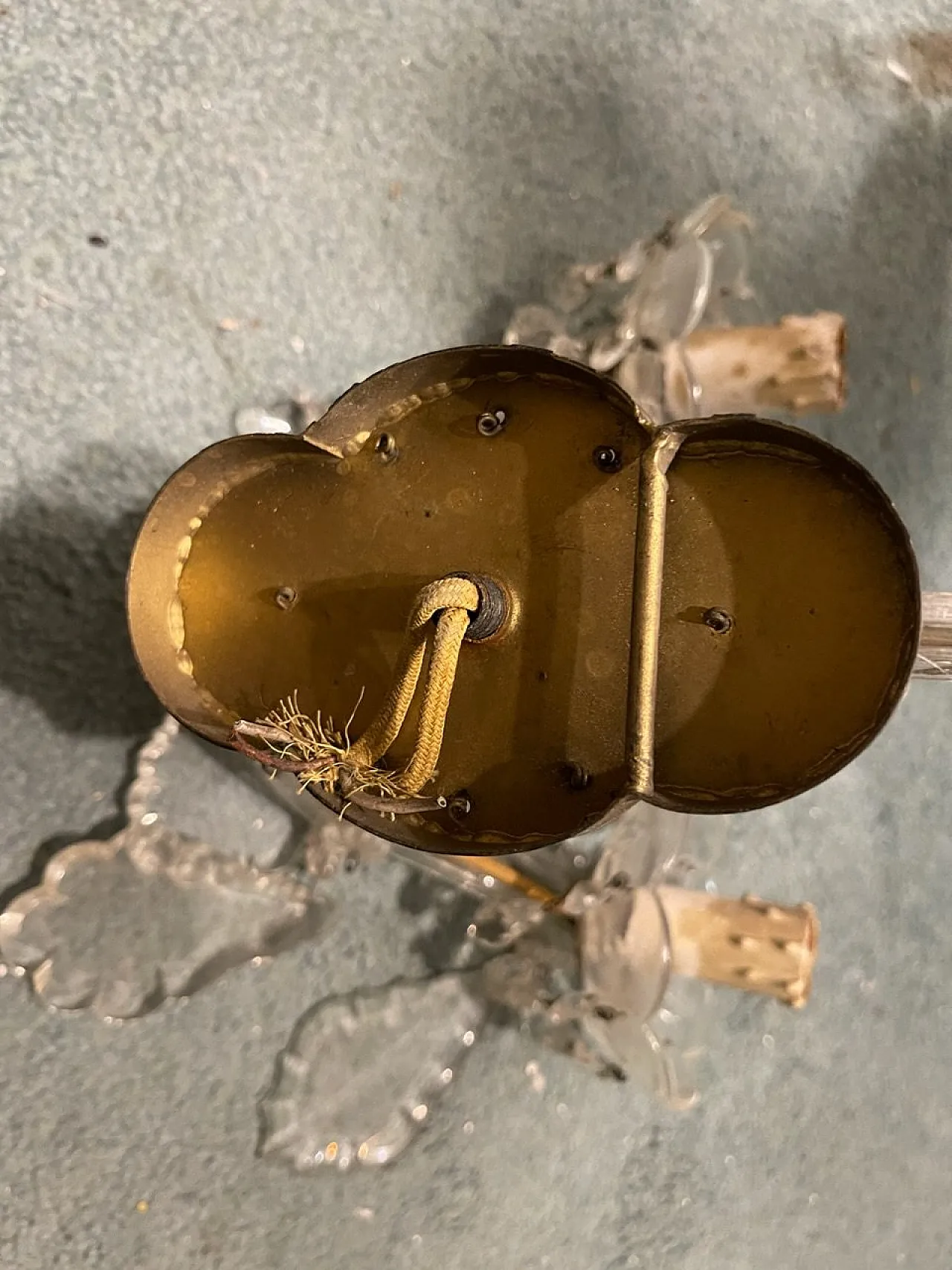 Pair of crystal sconces, 1920s 5