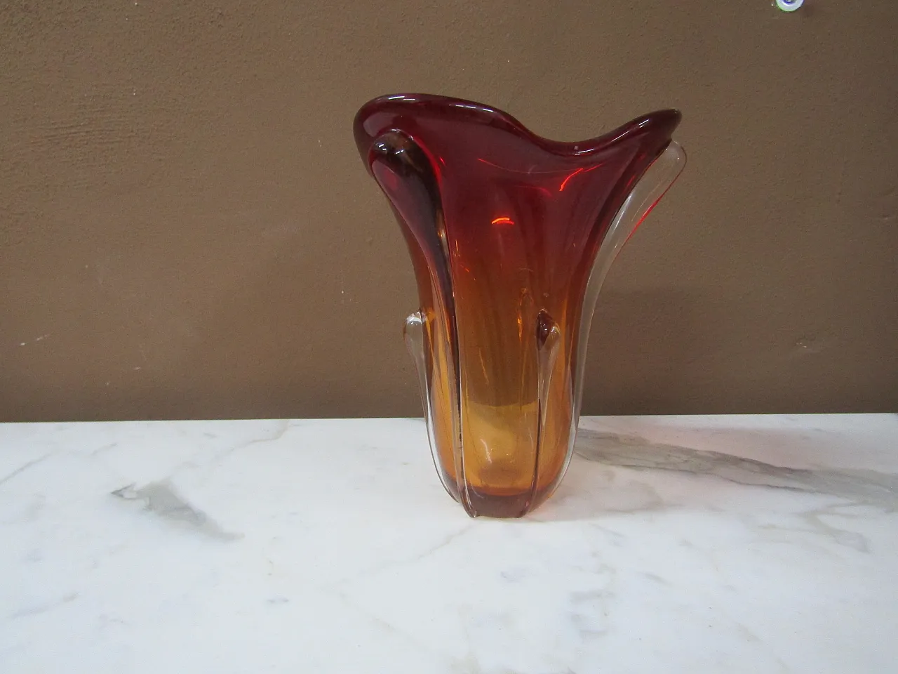 Murano glass vase, late 20th century 1