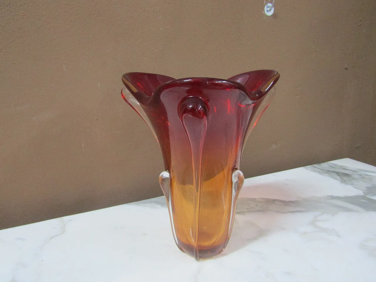 Murano glass vase, late 20th century 2