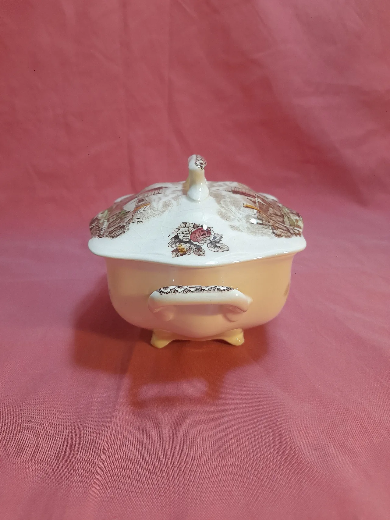 Servizio da  caffè in porcellana Royal Homes di Johnson Bros, anni '50 20