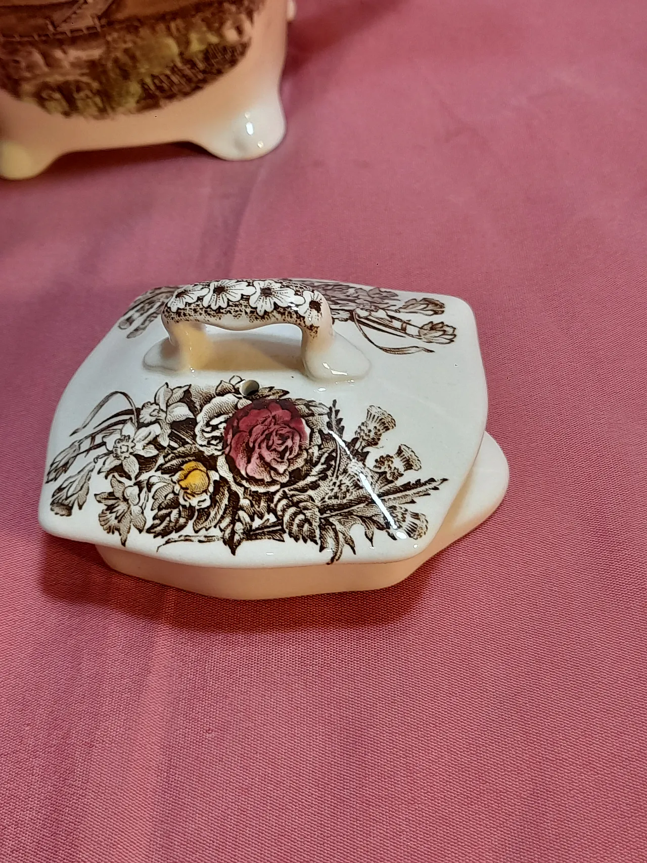 Servizio da  caffè in porcellana Royal Homes di Johnson Bros, anni '50 24