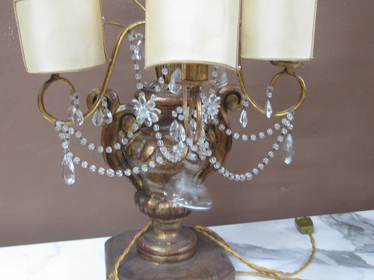 Victorian style lamp, 70s 2
