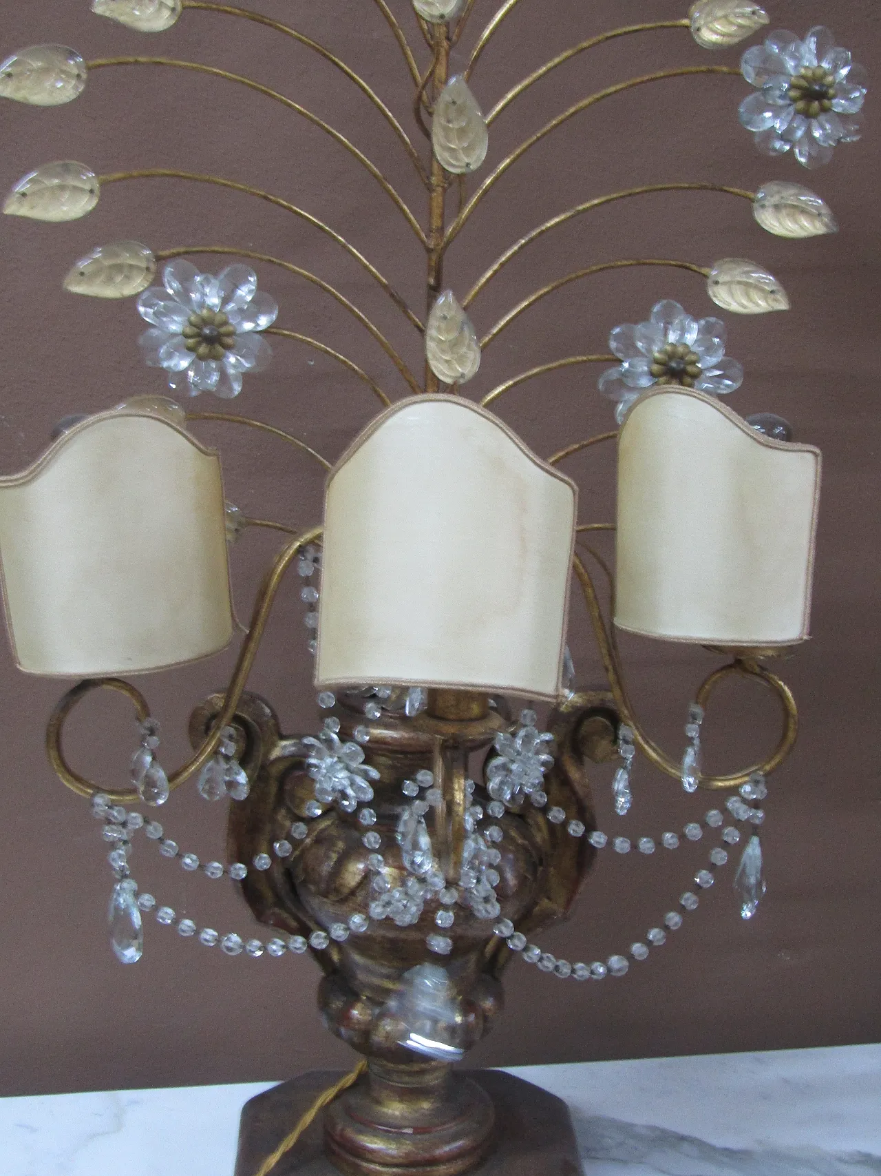 Victorian style lamp, 70s 4