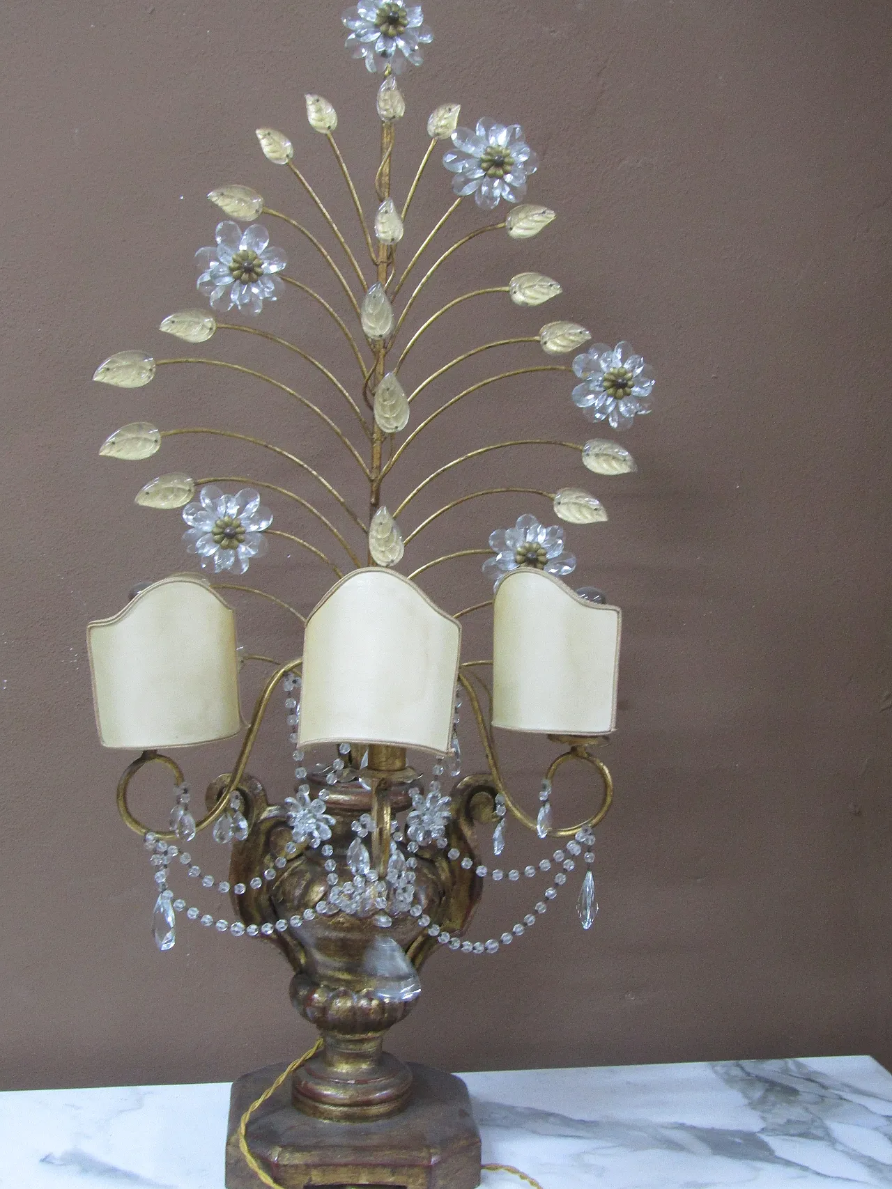 Victorian style lamp, 70s 6