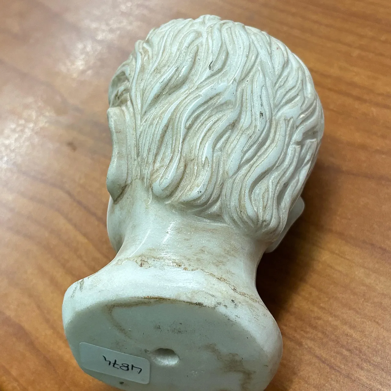 Scultura in marmo di imperatore, '800 6