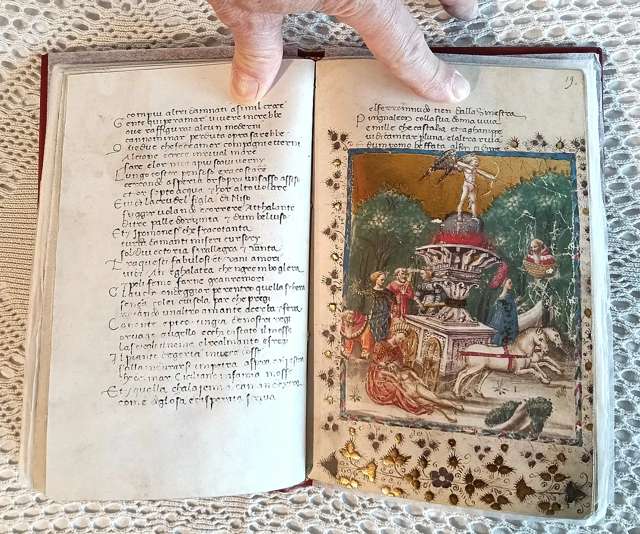 I Trionfi di Francesco Petrarca riproduzione Art.codex, anni '70 4