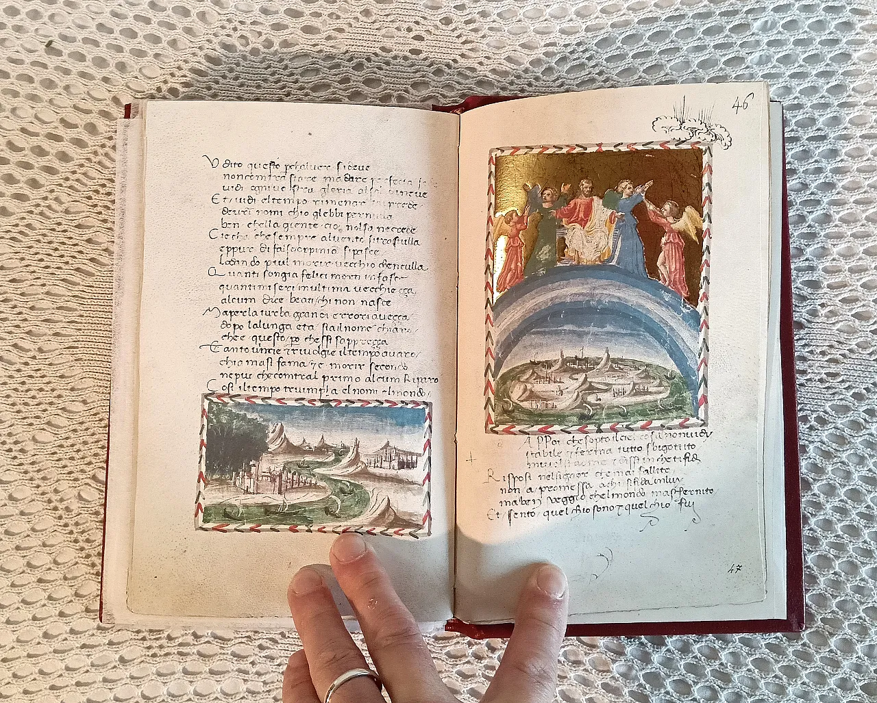 I Trionfi di Francesco Petrarca riproduzione Art.codex, anni '70 26