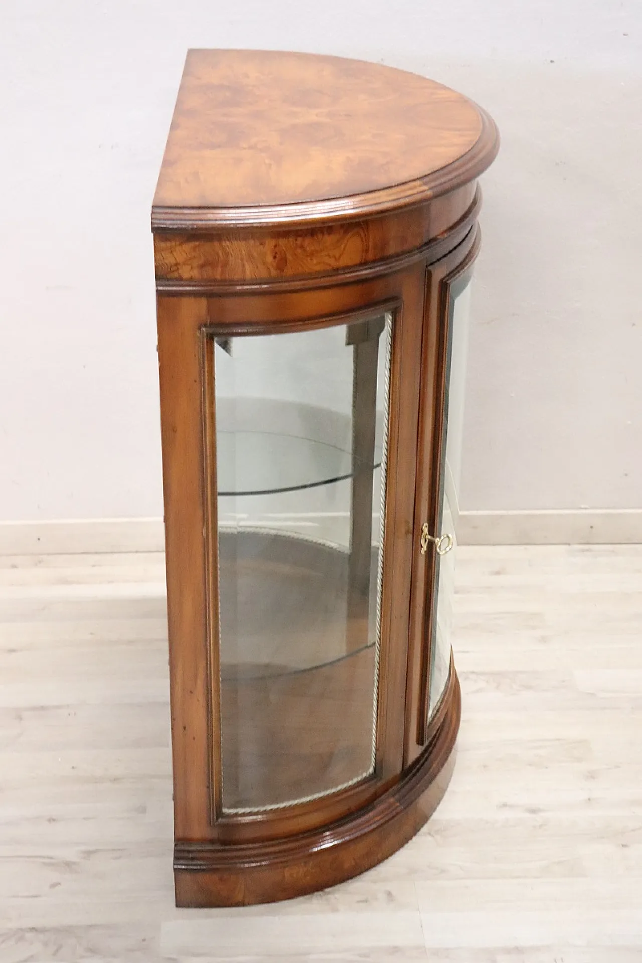 Classic display cabinet in walnut, 1990s 11