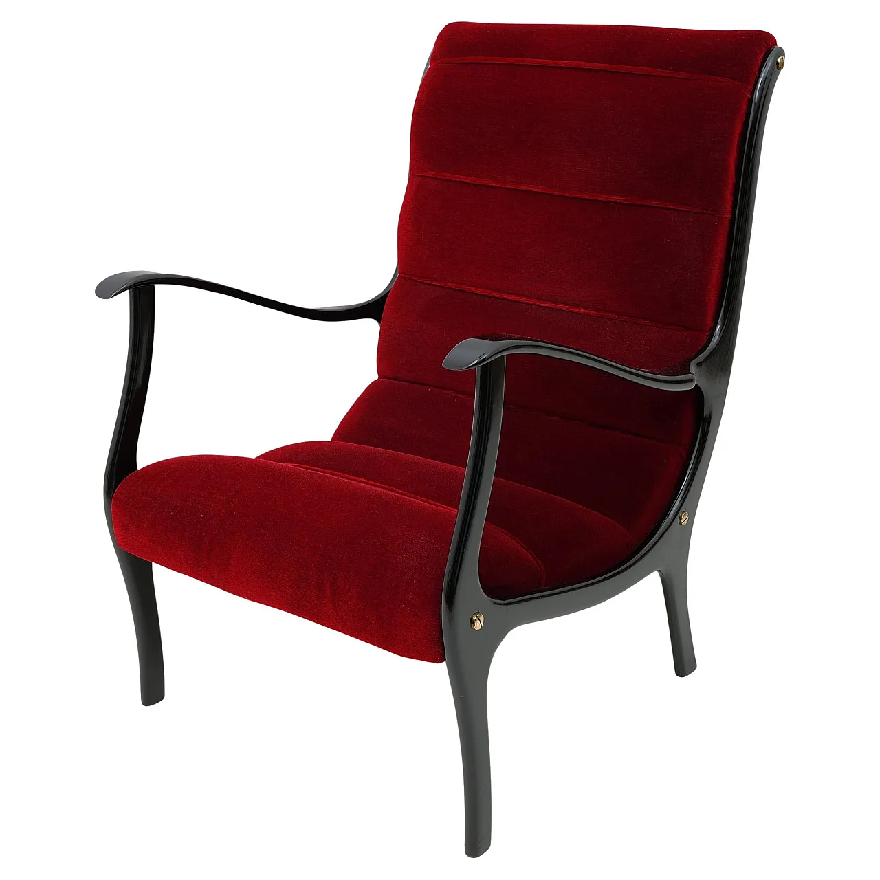 Poltrona Mitzi Mid-Century Modern di Ezio Longhi per Elam, 1950s 1