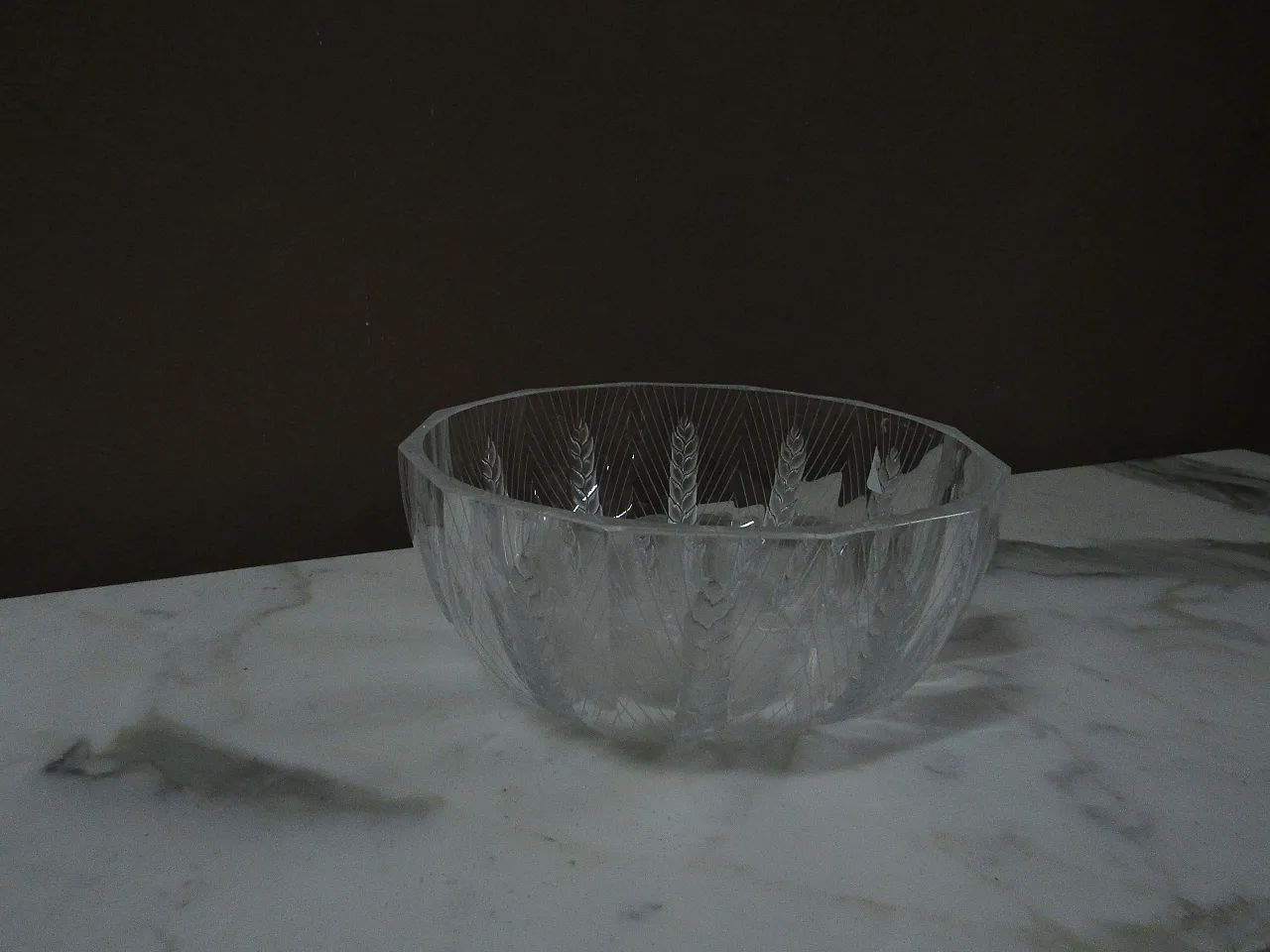 Bowl by Lalique, 90s 2