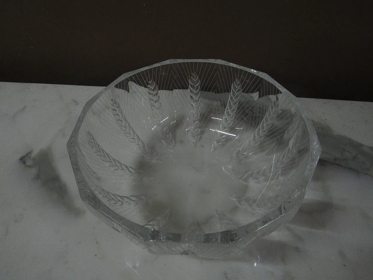 Bowl by Lalique, 90s 4