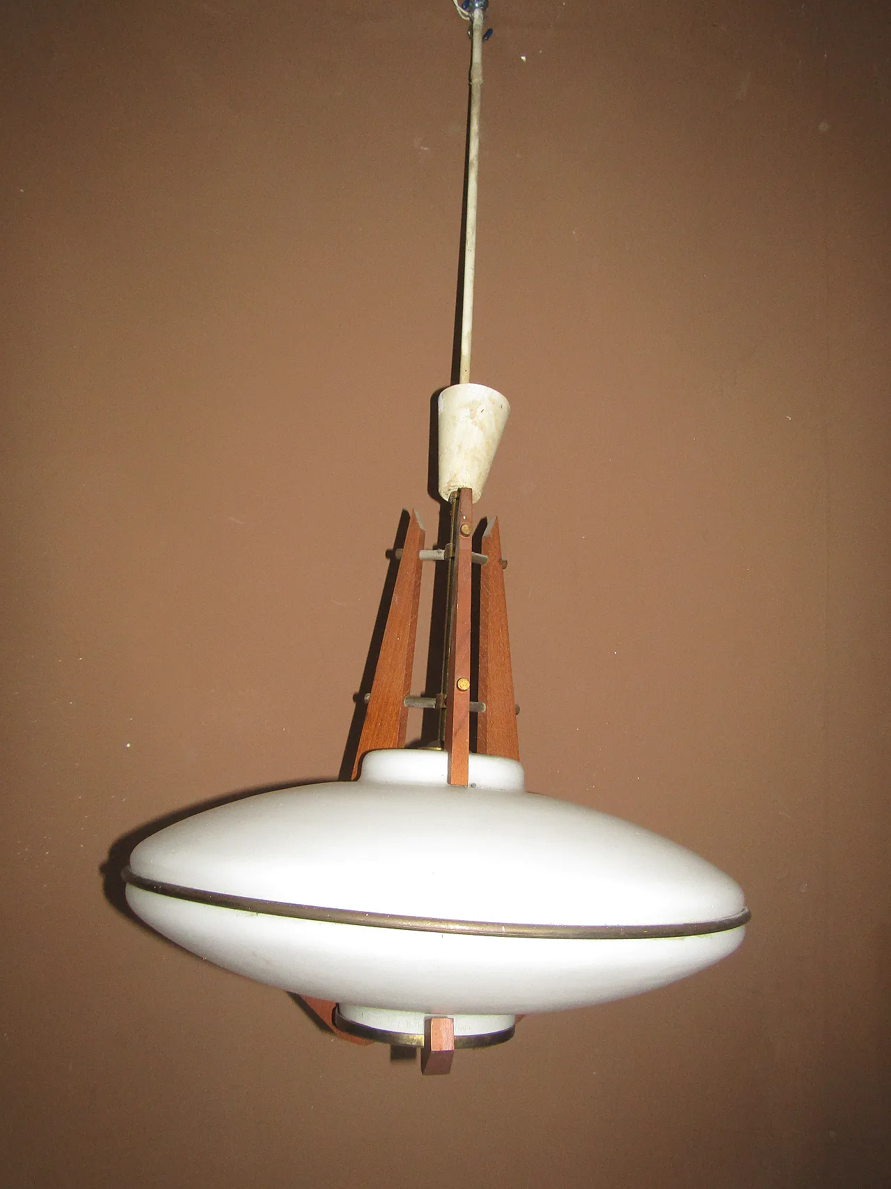 Scandinavian chandelier, 70s 3