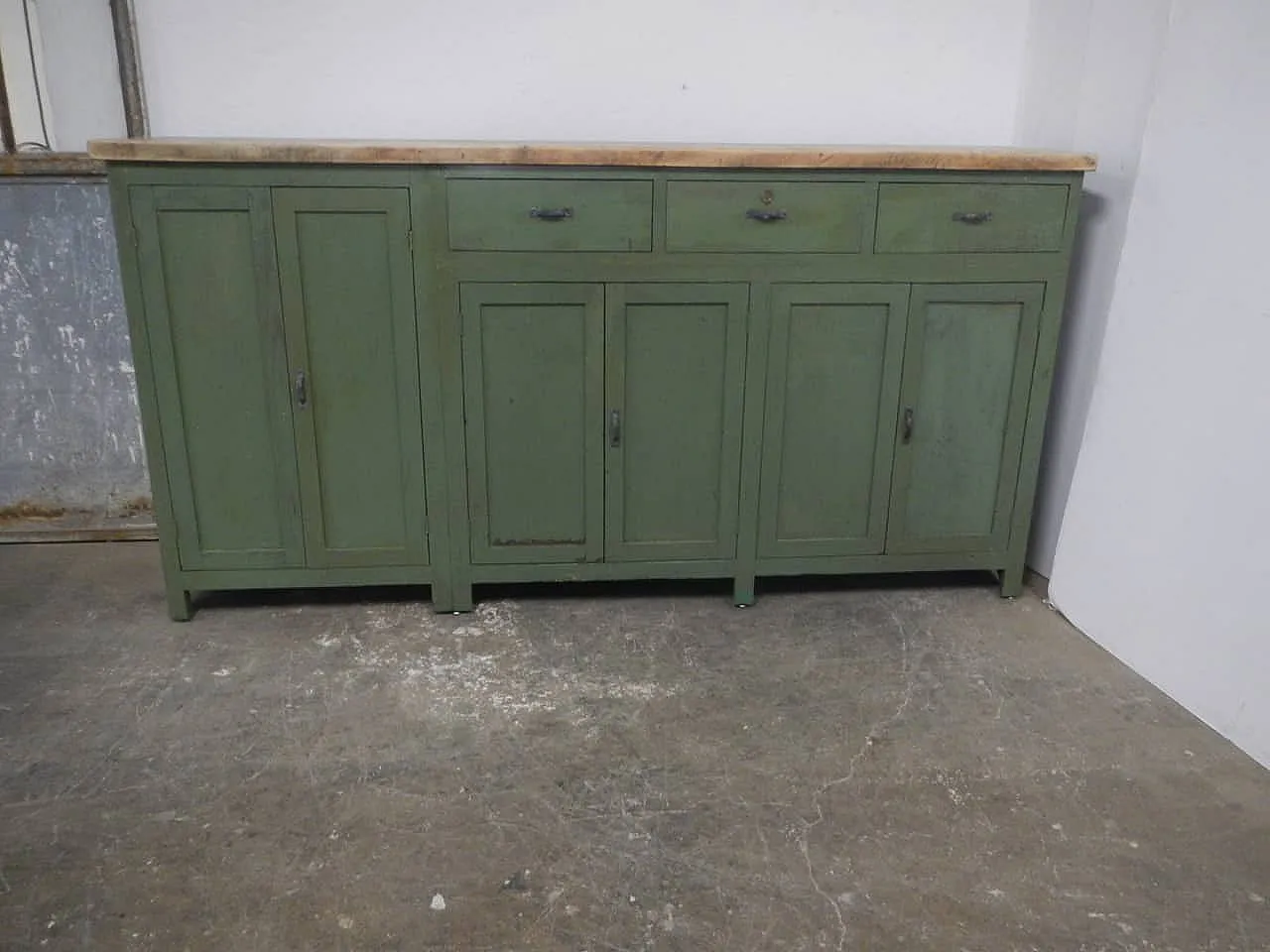 Credenza in legno di abete, 1960 1