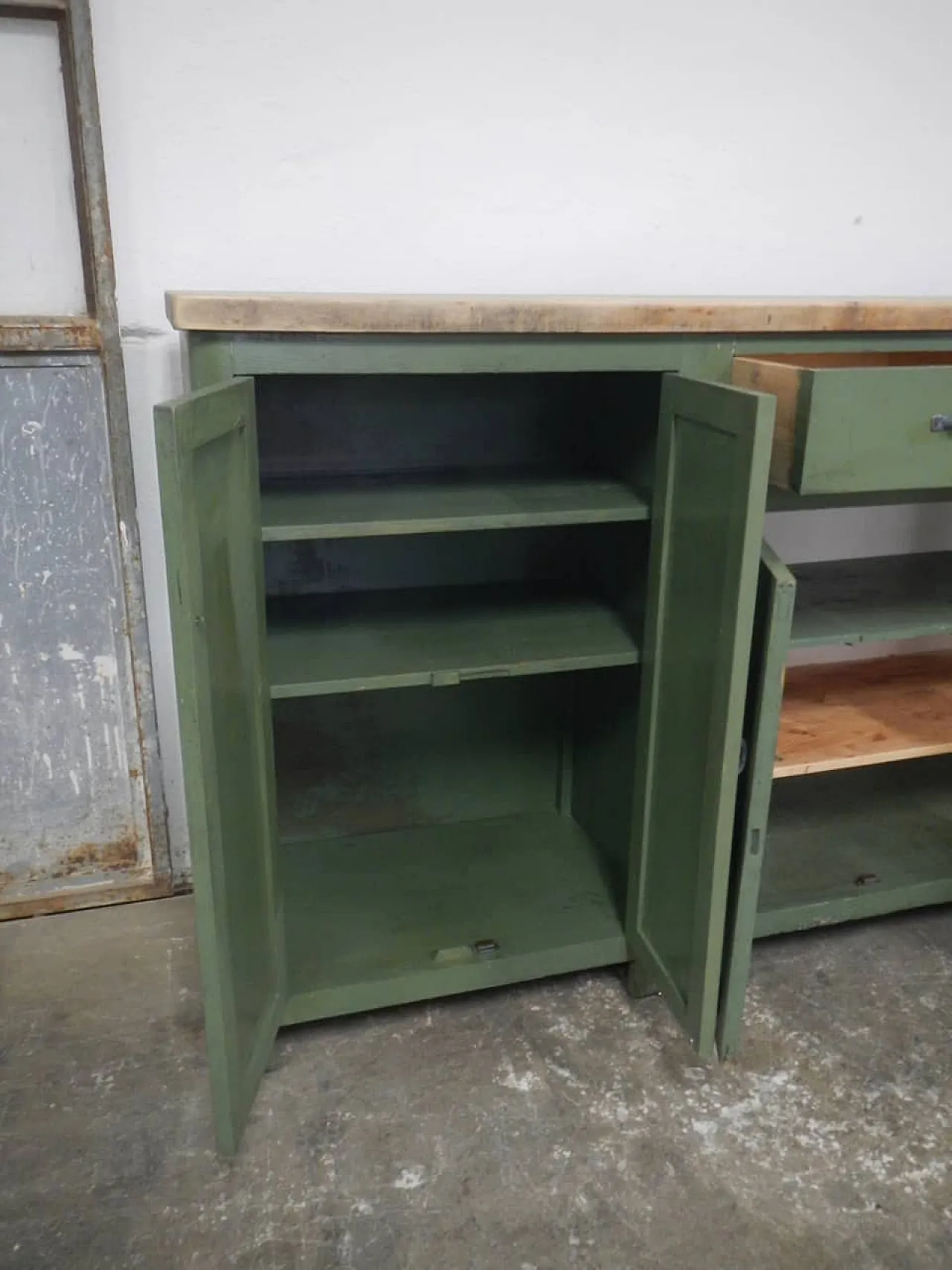 Credenza in legno di abete, 1960 6