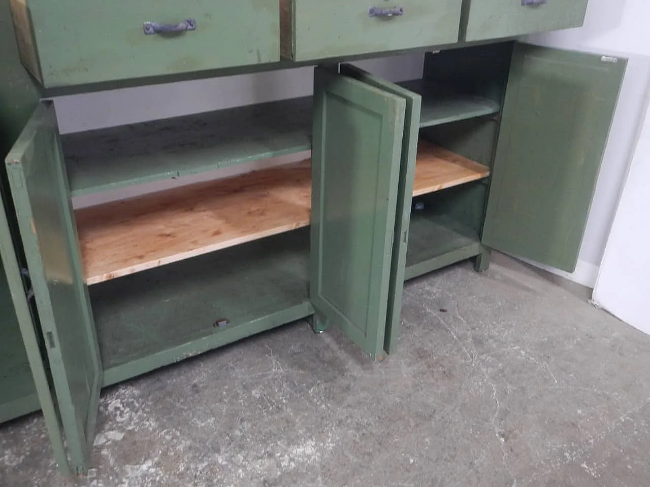 Credenza in legno di abete, 1960 8