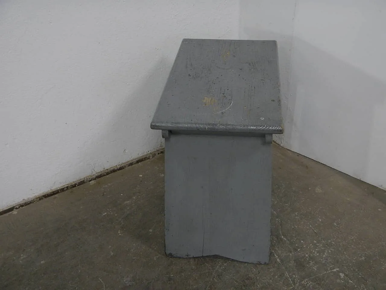 Panca/Sgabello in legno di abete 1960 2