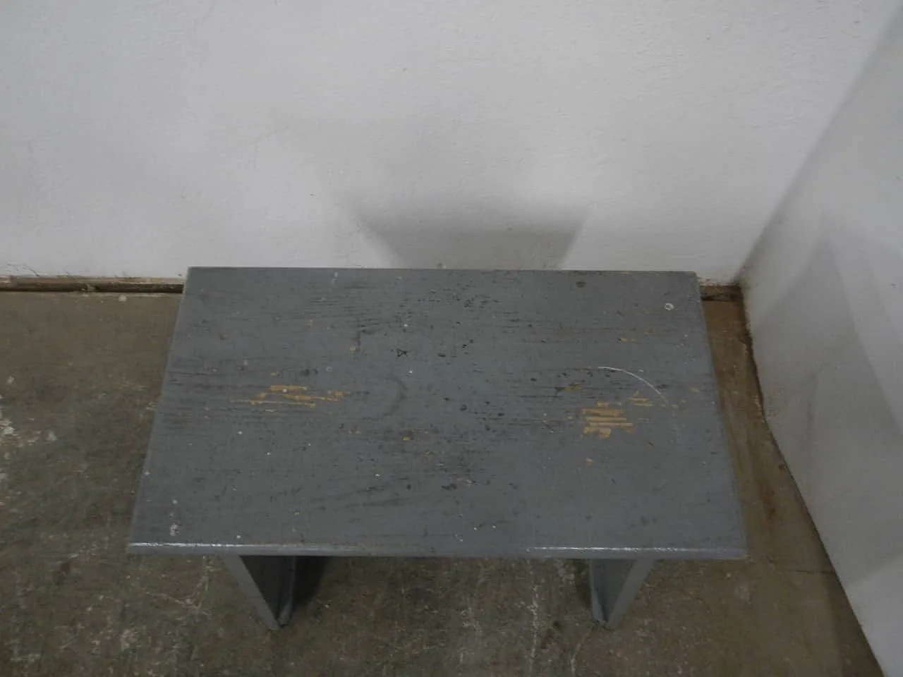 Panca/Sgabello in legno di abete 1960 6