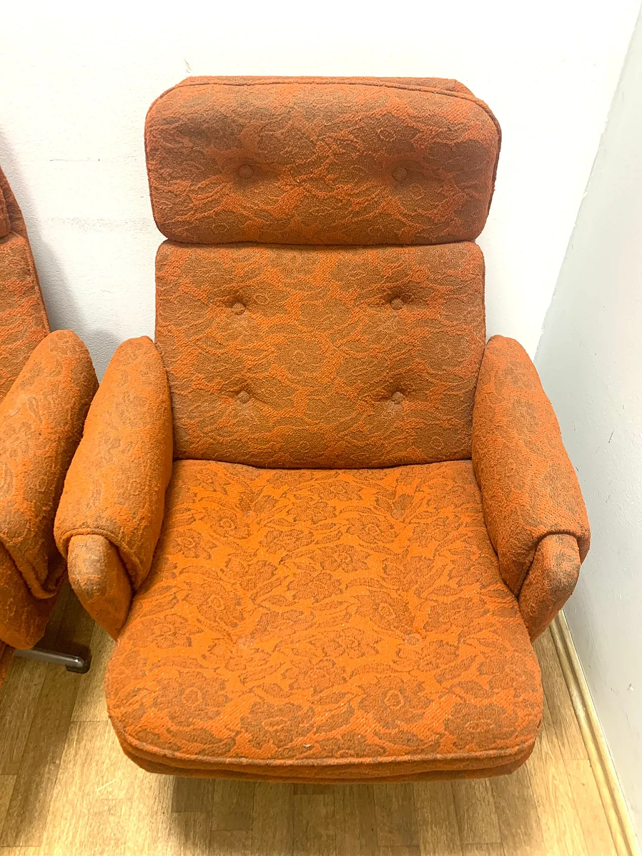 Poltrona girevole di Gerald Neusser, anni '70 9