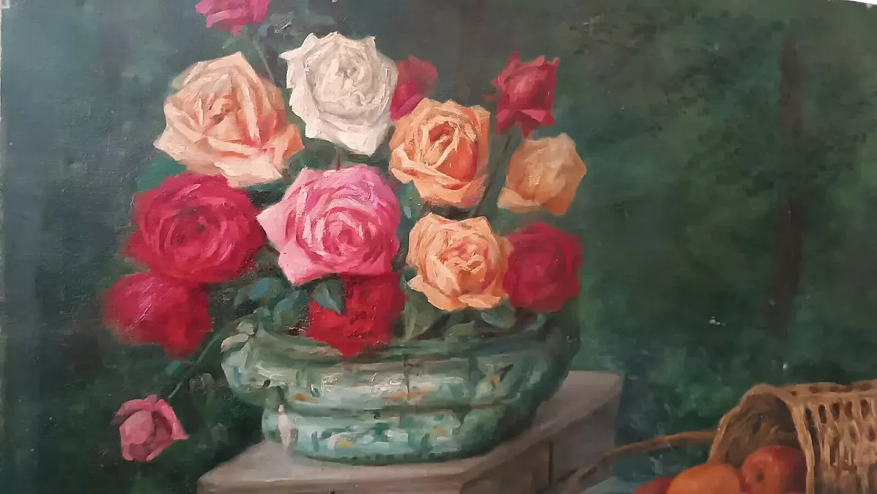 Natura morta, olio su tela, anni '30 5