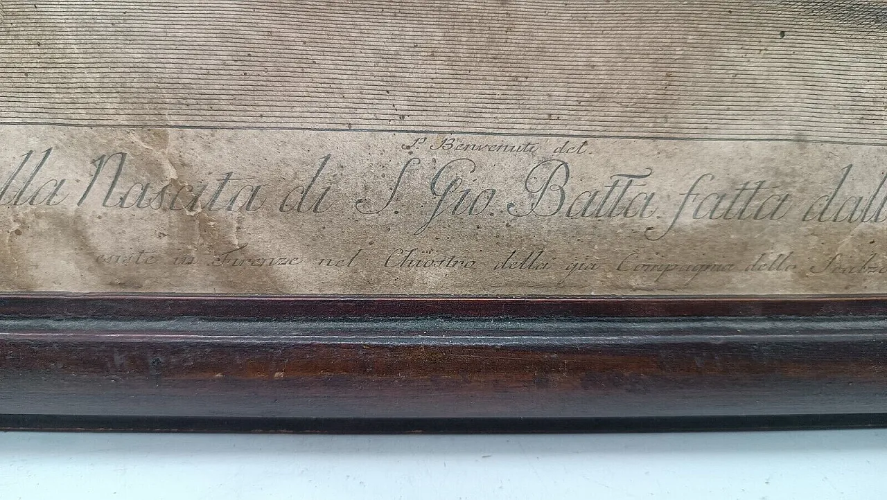 Andrea del Sarto, incisione su carta, '700 7