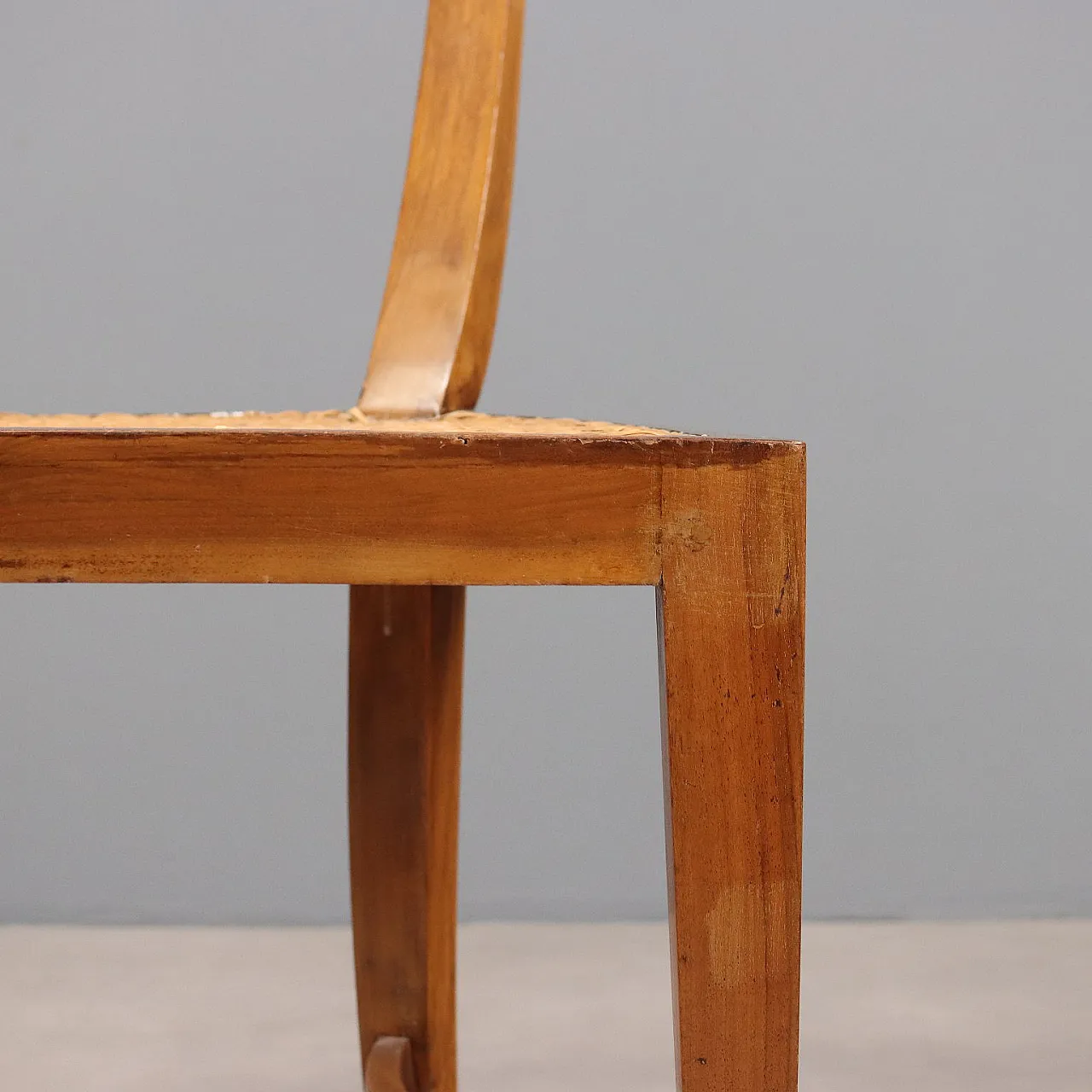 4 Sedie in noce, primo '800 5