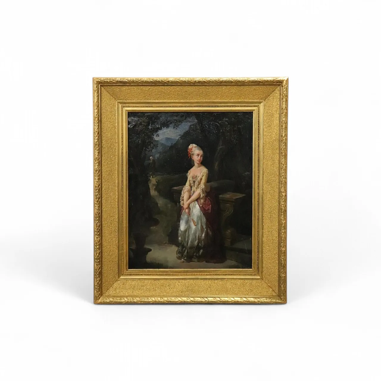 Oil painting on paper, 19th century 15