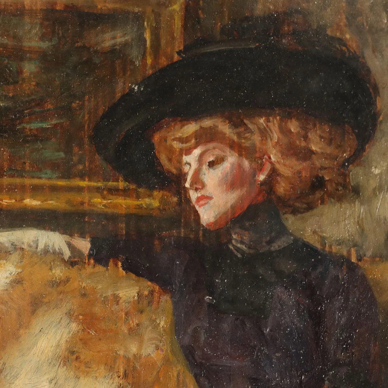 Portrait of a Young Woman by Albert von Keller, 19th century 4