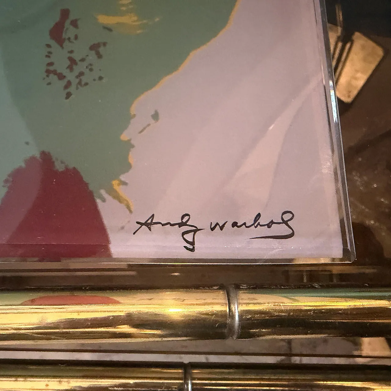 Vassoio in vetro Marylin Monroe di Andy Warhol per Rosenthal, anni '80 9