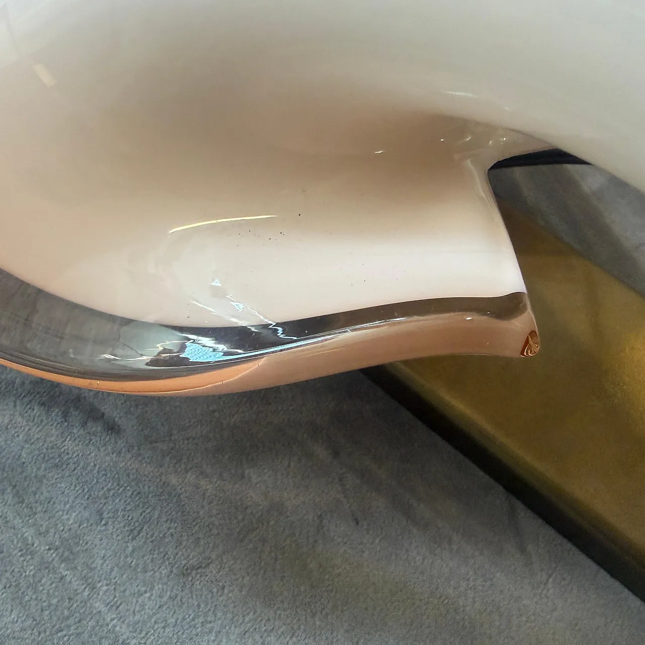 Pair of Murano glass leaf wall sconces by Franco Luce, 1970s 11