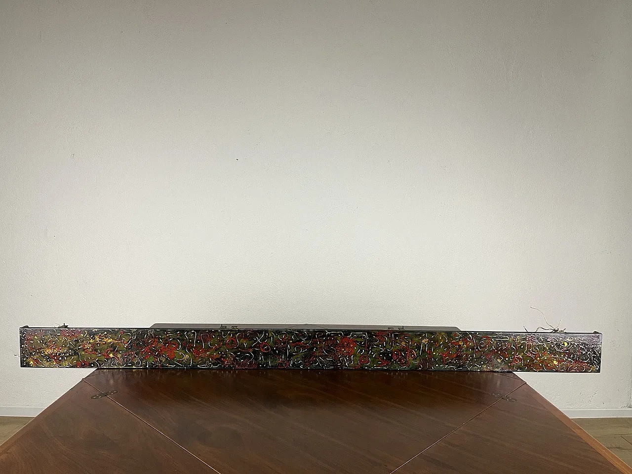 Enamel metal lght panel, 1950s 1