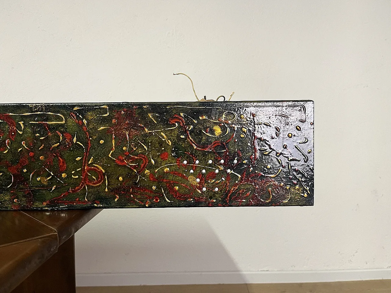 Enamel metal lght panel, 1950s 3