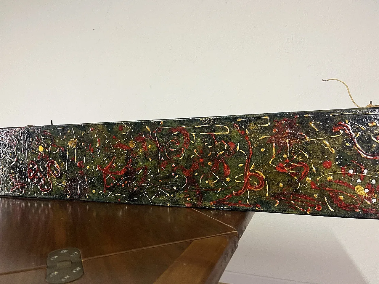 Enamel metal lght panel, 1950s 4